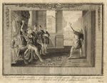 Saul Cast the Javelin ..., Josephus, 1790