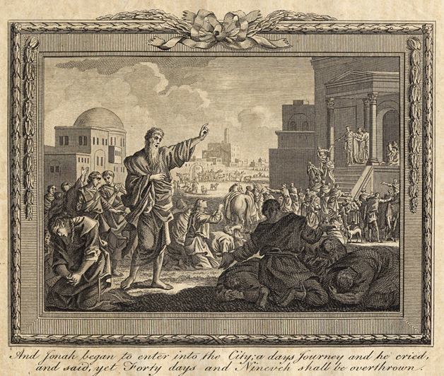 And Jonah began to enter into the City ..., 1790