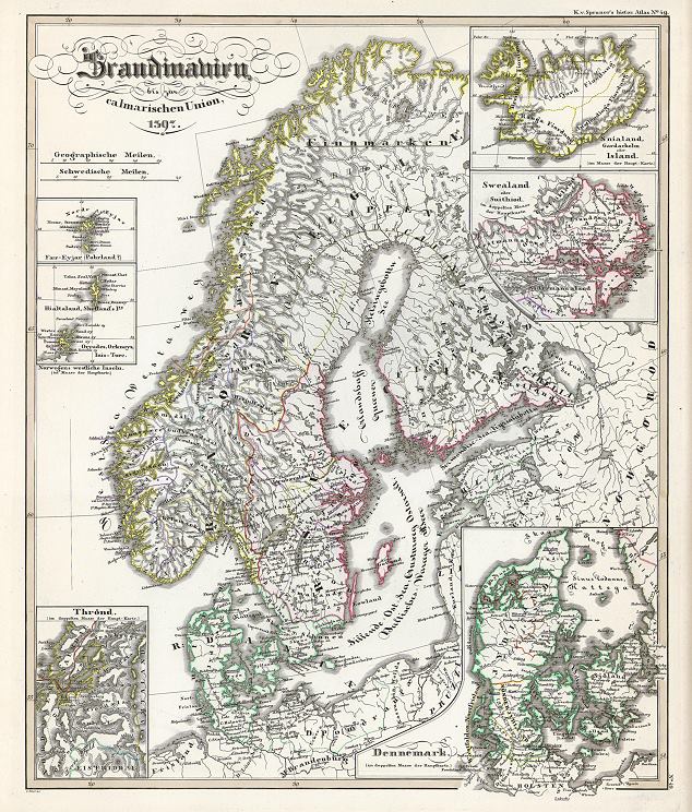 Scandinavia up to 1397, published 1846