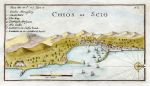 Greece, Chios plan, about 1700