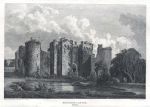 Sussex, Bodiam Castle, 1813