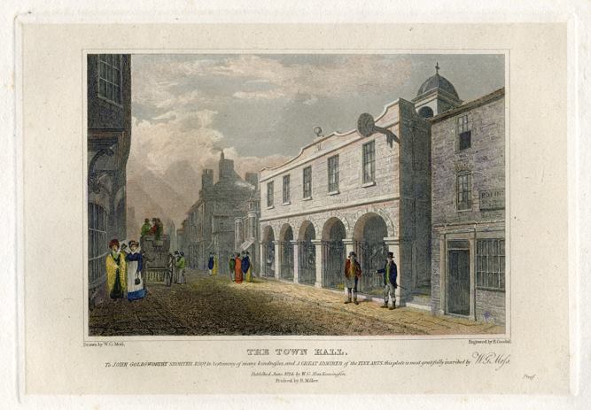 Sussex, Hastings, The Town Hall, 1824