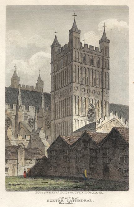 Devon, Exeter Cathedral, 1807