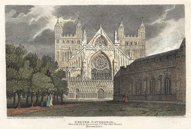 Devon, Exeter Cathedral, 1808