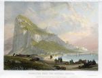 Gibraltar from the Neutral Ground, 1837