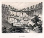 Yorkshire, Malham Cove, stone lithograph, 1850