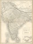 India (large map), 1846