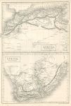 Africa, North Part & South Africa, 1846