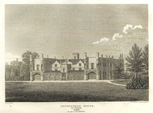 Suffolk, Rendlesham House, 1812