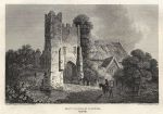 Suffolk, Mettingham Castle, 1813