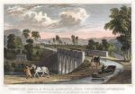 Devon, Torridge Canal & Rolle Aquaduct near Torrington, 1832
