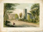 Lancashire, Astley, St.Stepehn's Church & Parsonage, 1850