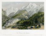 France, Eaux Bonnes, in the Pyrenees, 1845