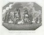 Defeat of a French Squadron off the Chesapeak in 1795, published 1808