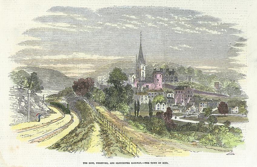 Herefordshire, Ross-on-Wye, 1855