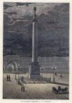 Russia, St.Petersburg, Column of Alexander I, 1889