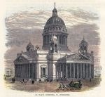 Russia, St.Petersburg, St. Isaac's Cathedral, 1889