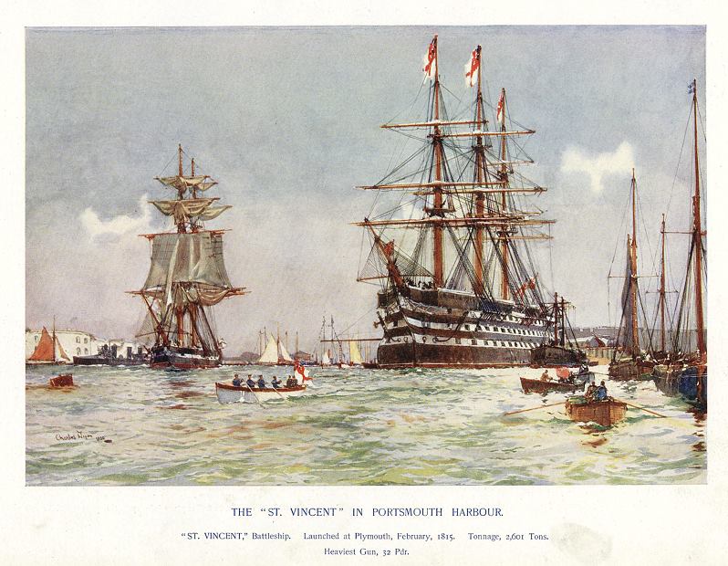 Naval, The 'St. Vincent', 1901