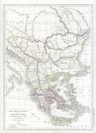 Turkey in Europe (Greece, Balkans), 1860