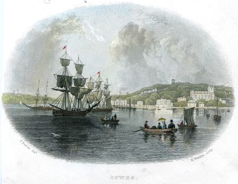 Isle of Wight, Cowes, 1834