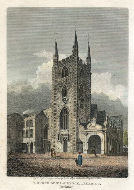 Berkshire, Reading, Church of St. Lawrence, 1804