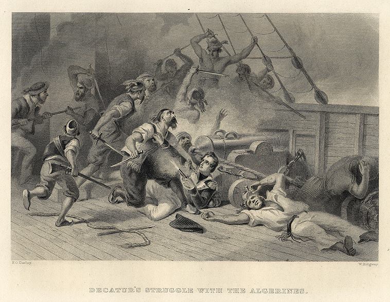Decatur's Struggle with the Algerines (1804), 1878