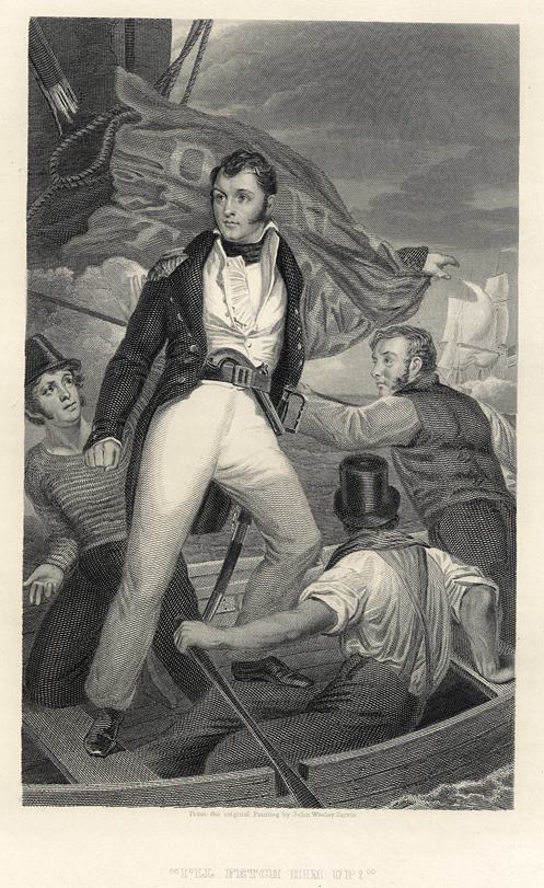 Commodore Perry at the Battle of Lake Erie (1813), 1878