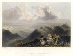 USA, Mount Jefferson from Mount Washington, 1840