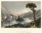 USA, Little Falls on the Mohawk, 1840