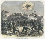 USA, Civil War, Assault on Fort Wagner, Charlseton Harbour, 1863