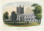 Hereford Cathedral, 1850