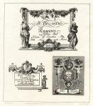 Trade Card for William Hogarth and others, Hogarth, 1810