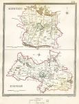 Sussex, Midhurst & Horsham town plans, 1835