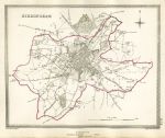 Birmingham town plan, 1835
