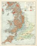 England & Wales geological map, 1907