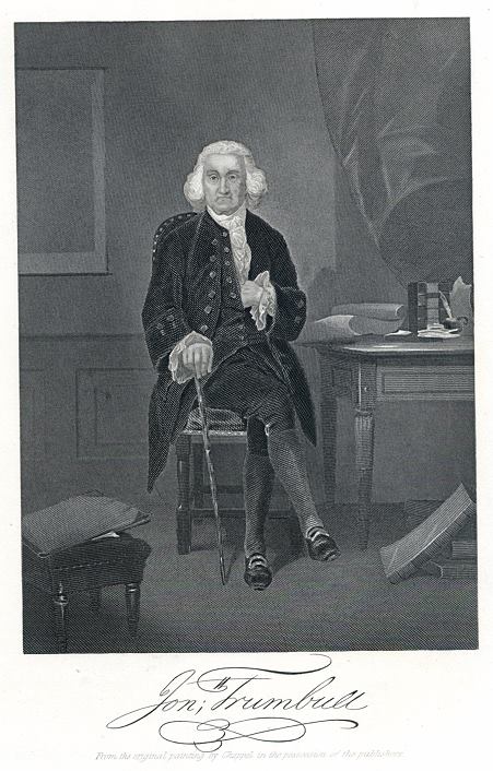 USA, Jonathan Trumbull after Alonzo Chappel, 1861