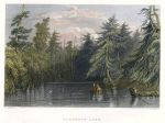 USA, Saratoga, Barhydt's Lake, 1840