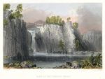 USA, Passaic Falls, 1840