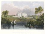 USA, The White House (President's House from the River), 1840