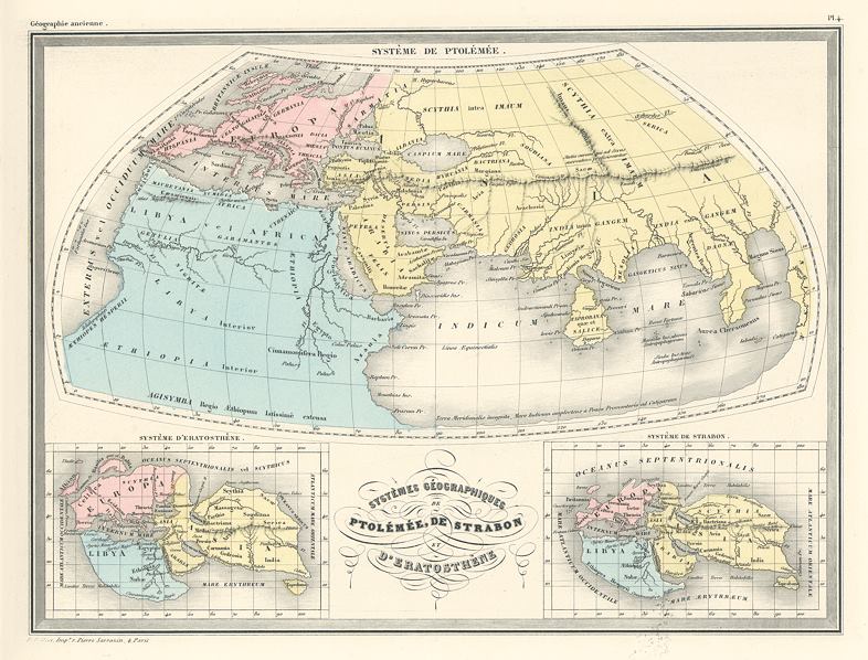 Geography of Ptolomy, 1860