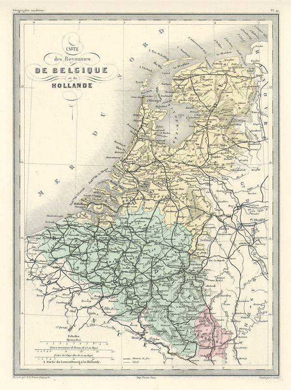 The Netherlands and Belgium, 1860
