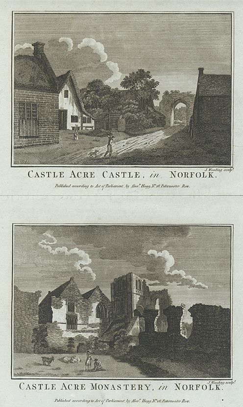 Norfolk, Castle Acre, 1786