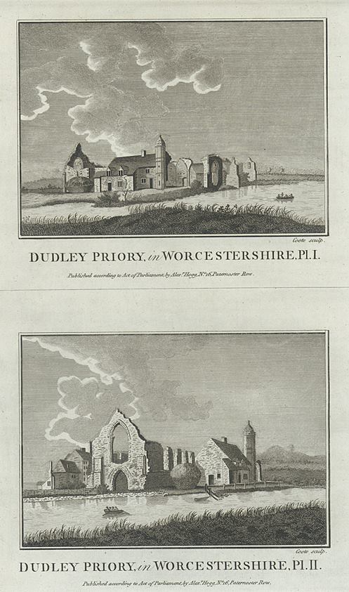 Worcestershire, Dudley Priory, 1786