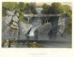 USA, Bridge at Norwich, Connecticut, 1840