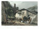 Switzerland, Martigny, 1835