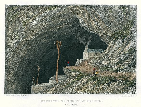 Derbyshire, Peak Cavern Entrance, 1830