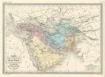 Middle East and Arabia, 1860