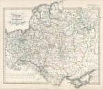 Poland & Lithuania, 1125 - 1386, published 1846