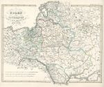 Poland & Lithuania, 1386 - 1572, published 1846