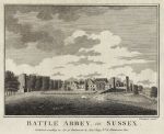 Sussex, Battle Abbey, 1786